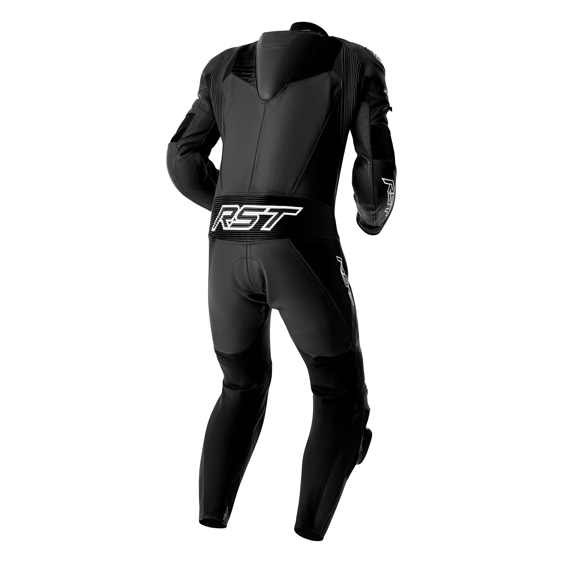 RST Tractech Evo D3O Leather Suit - Black / White