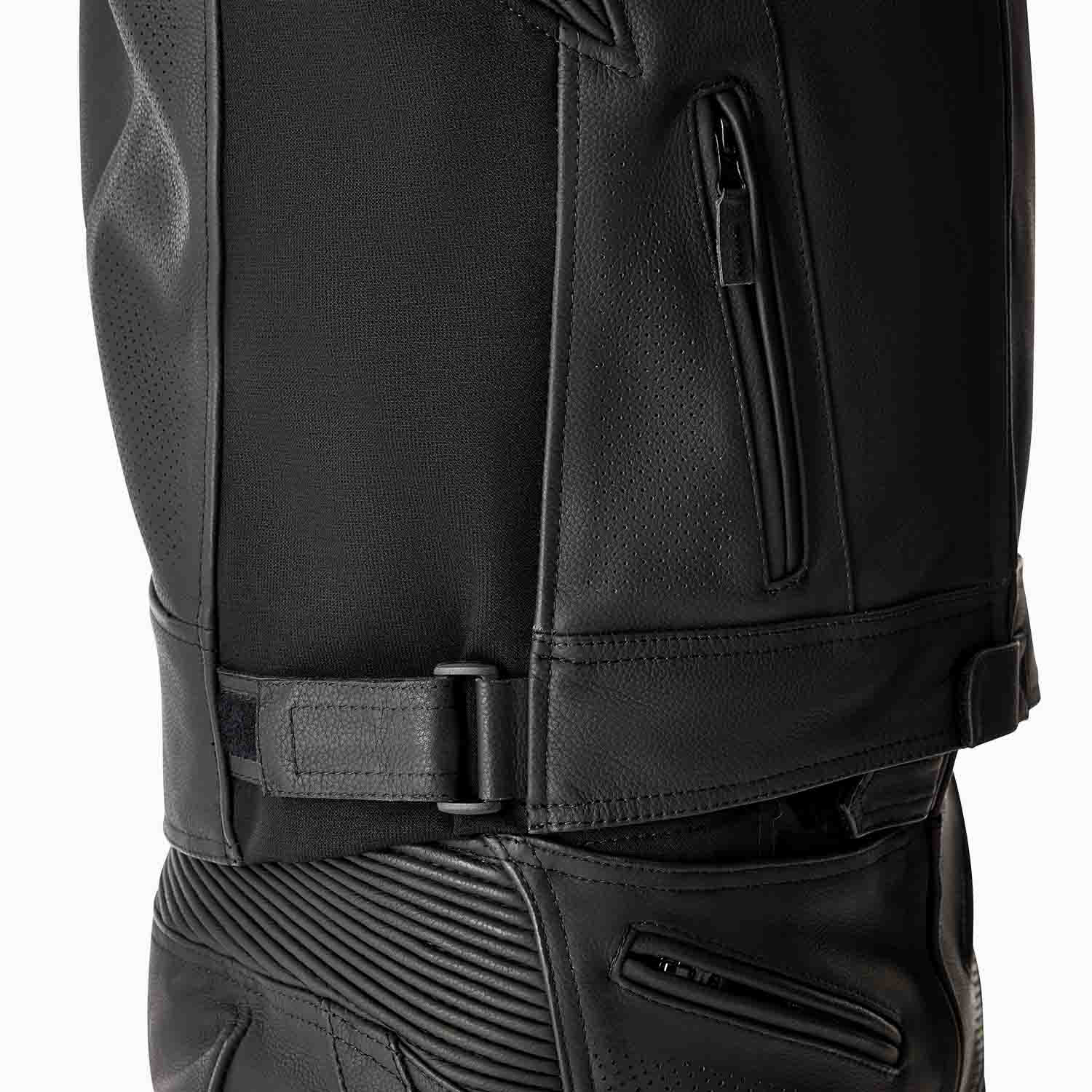 RST Tractech Evo D3O Leather Jacket - Black / Blue
