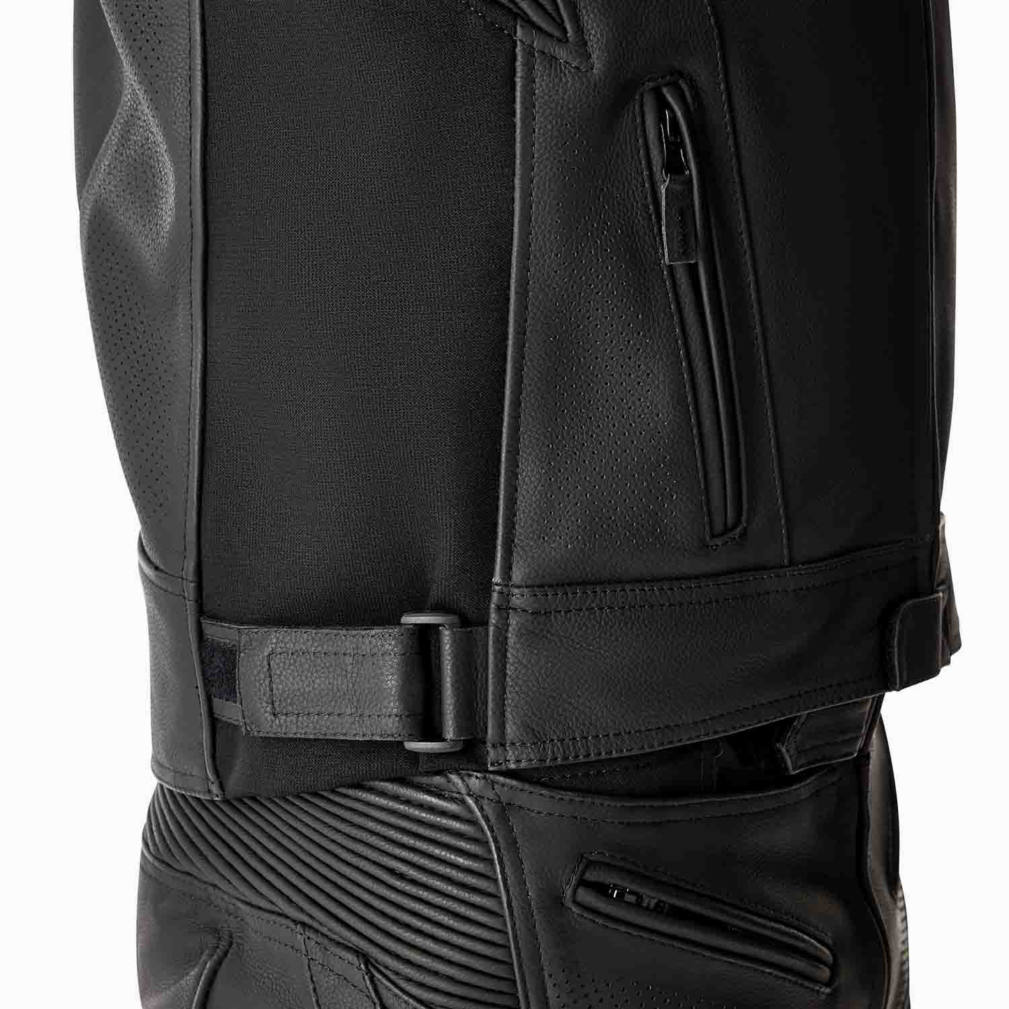 RST Tractech Evo D3O Leather Jacket - Black / Blue