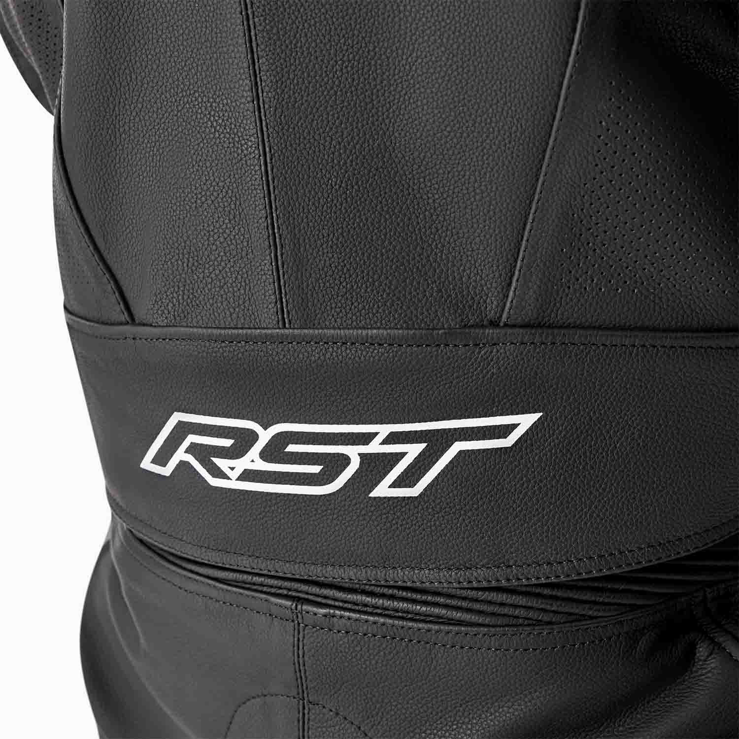 RST Tractech Evo D3O Leather Jacket - Black / Blue