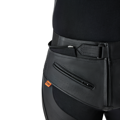 RST Tractech Evo D3O Leather Pants - Black / Black