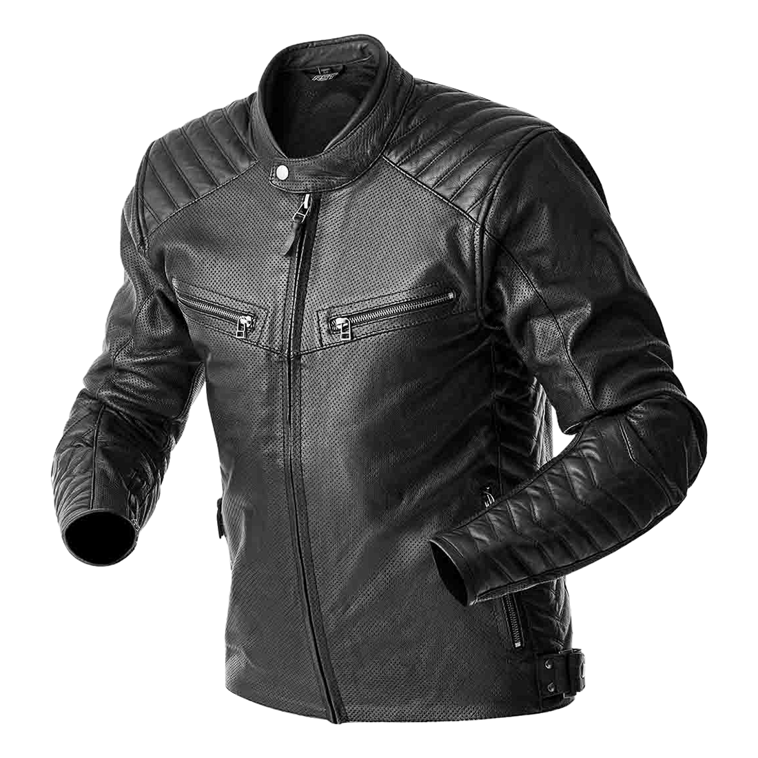 RST Roadster Air D3O Leather Jacket - Black