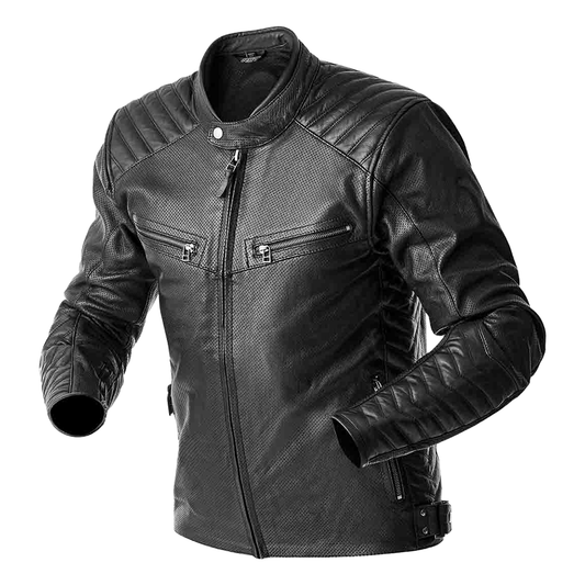 RST Roadster Air D3O Leather Jacket - Black
