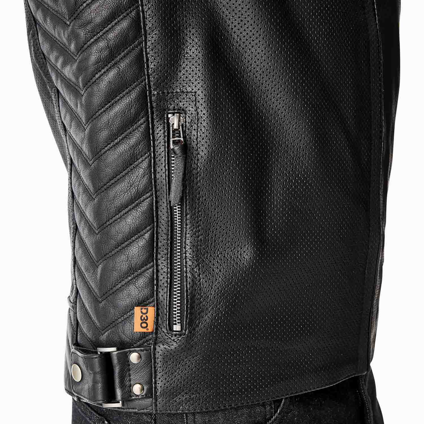 RST Roadster Air D3O Leather Jacket - Black