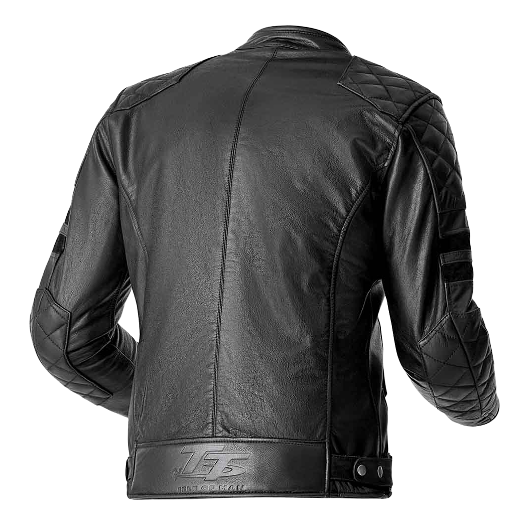 RST Hillberry D3O Leather Jacket - Black