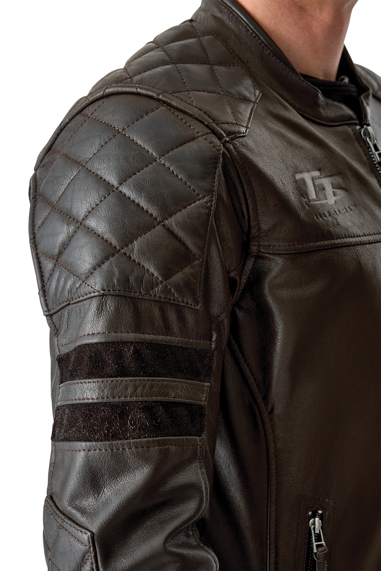 RST Hillberry D3O Leather Jacket - Brown