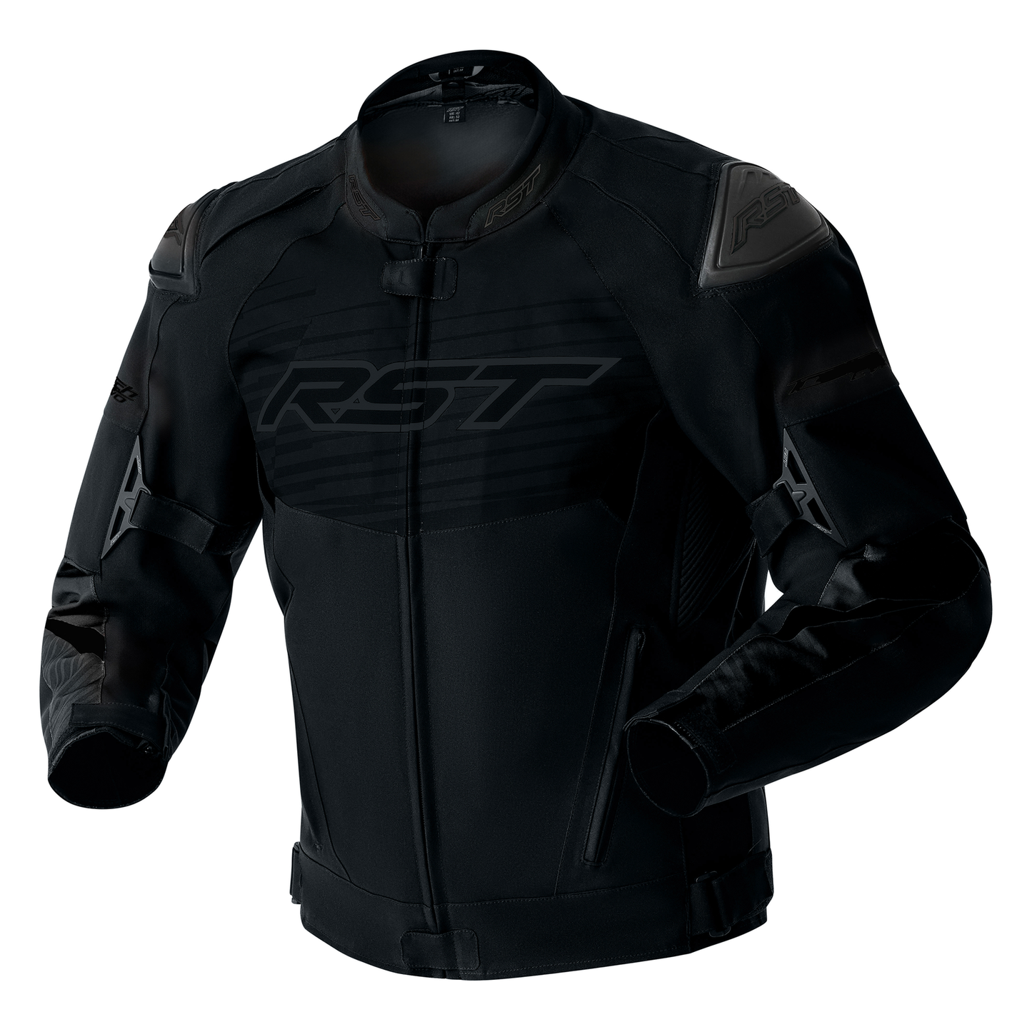 RST Tractech Evo D3O Textile Jacket - Black / Black
