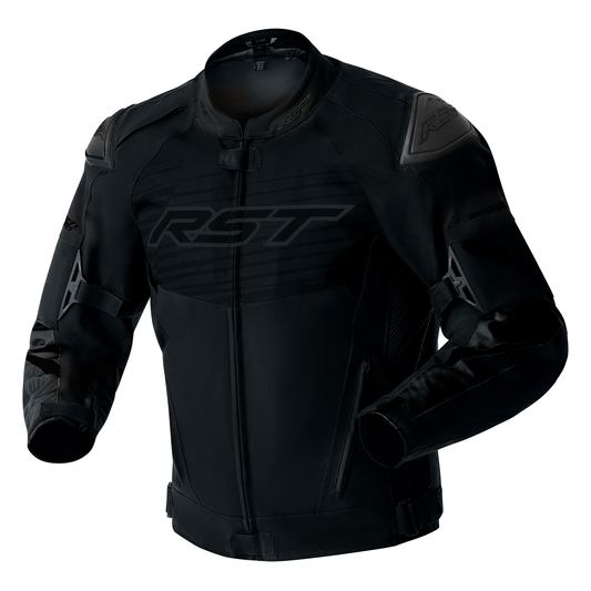RST Tractech Evo D3O Textile Jacket - Black / Black
