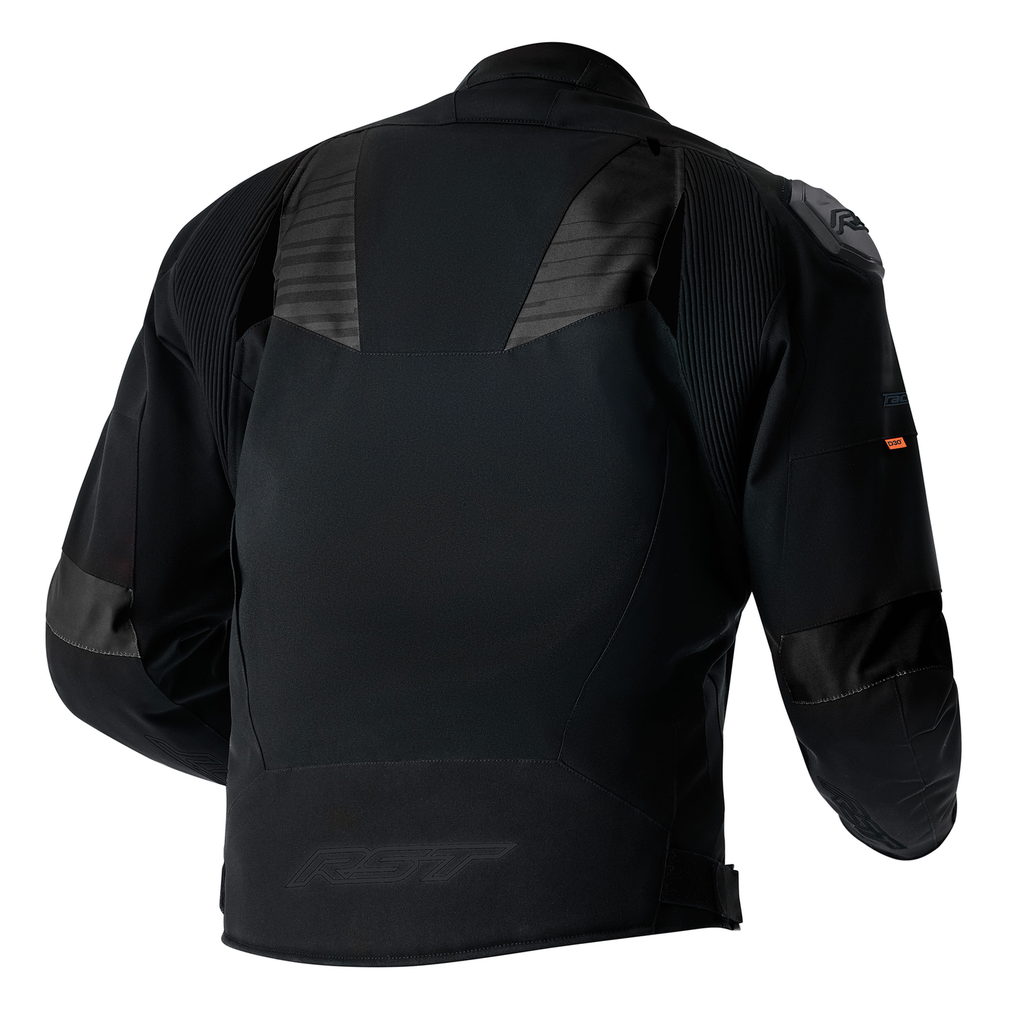 RST Tractech Evo D3O Textile Jacket - Black / Black