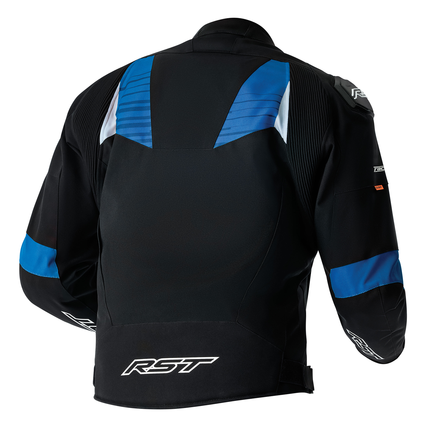 RST Tractech Evo D3O Textile Jacket - Black / Blue