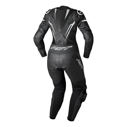 RST Tractech Evo D3O Ladies Leather Suit - Black / White