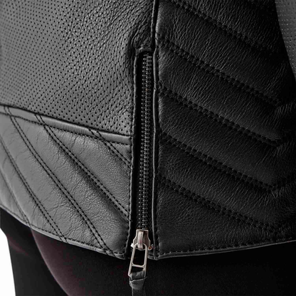 RST Roadster Air D3O Ladies Leather Jacket - Black