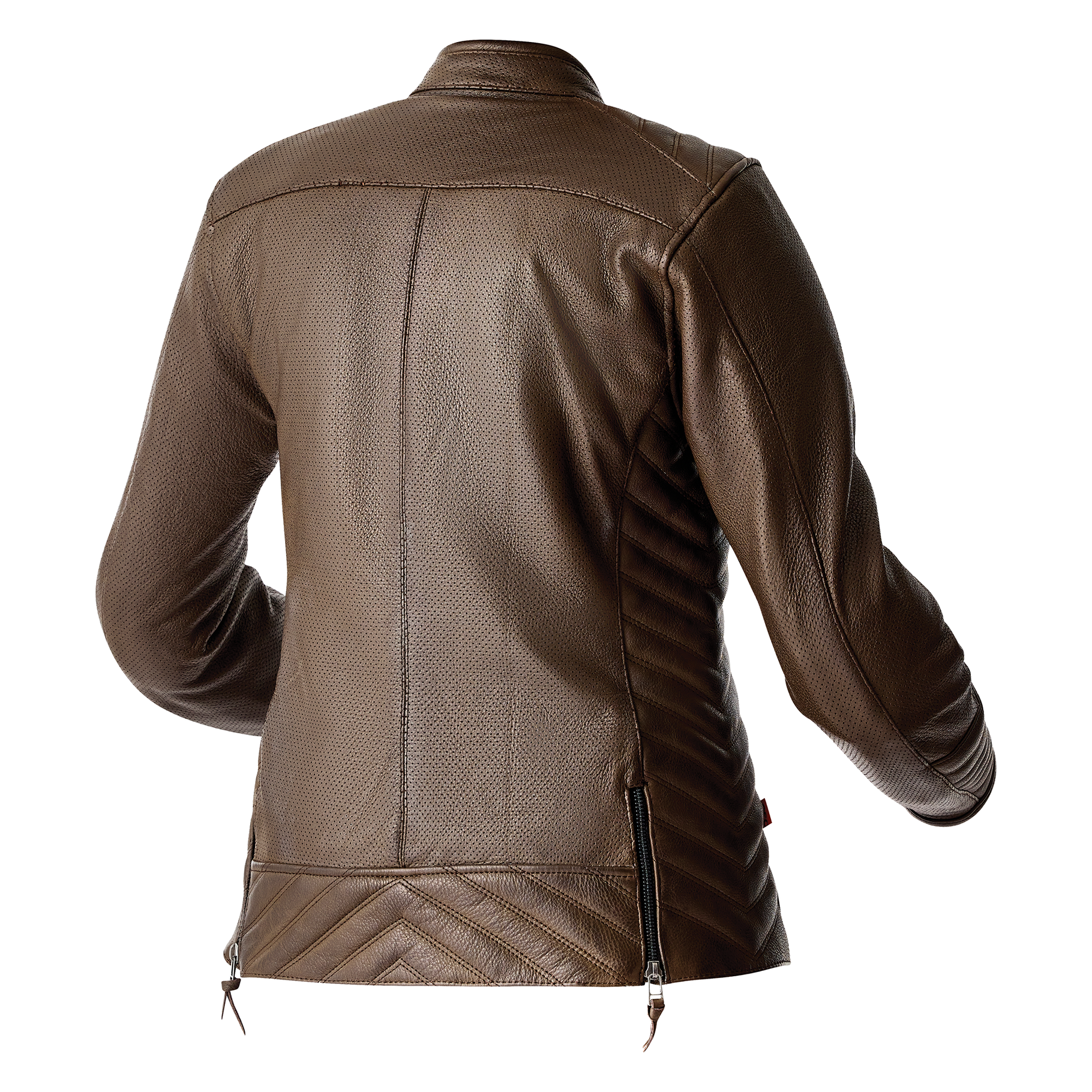 RST Roadster Air D3O Ladies Leather Jacket - Brown