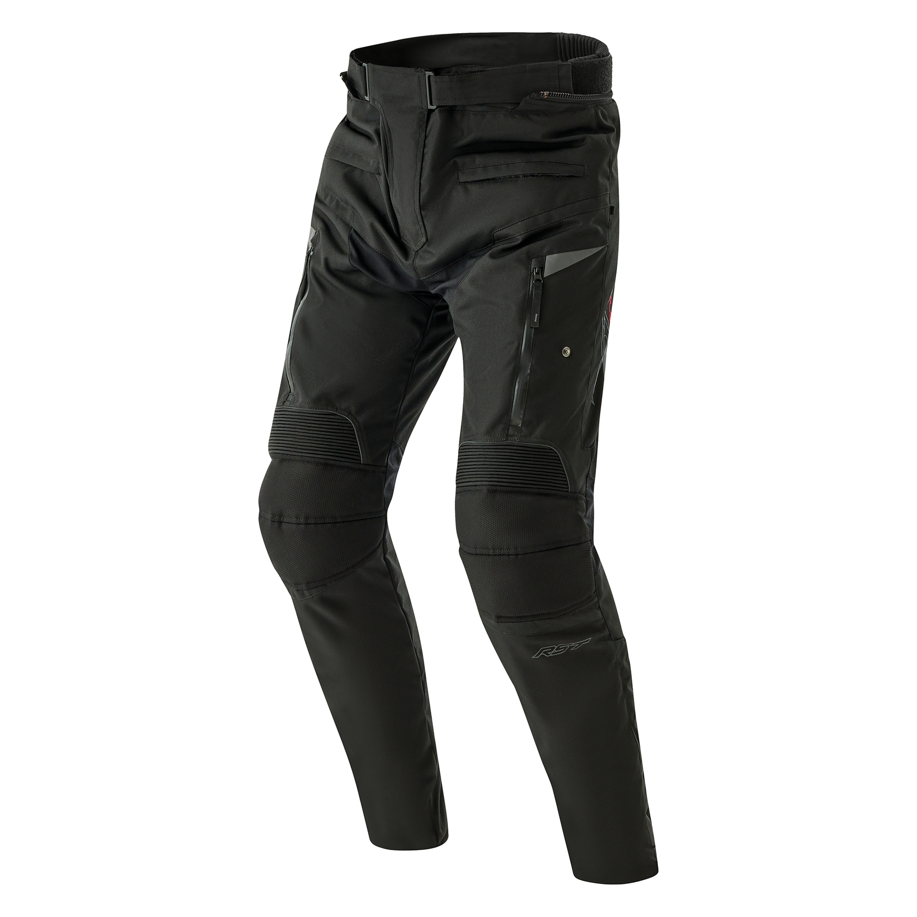 RST Pro Series Paragon D3O Textile Pants SL - Black / Black