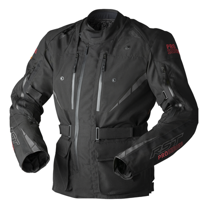 RST Pro Series Paragon D3O Ladies Textile Jacket - Black / Black