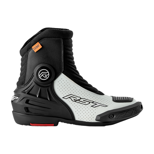 RST Tractech Evo Short D3O Boots - Black / White
