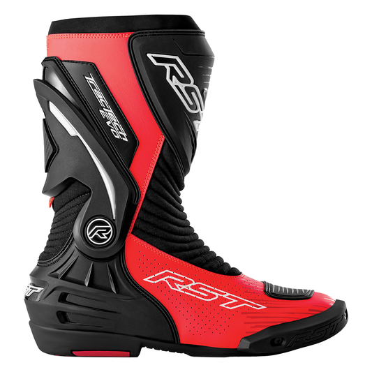 RST Tractech Evo D3O Boots - Black / Flo Red