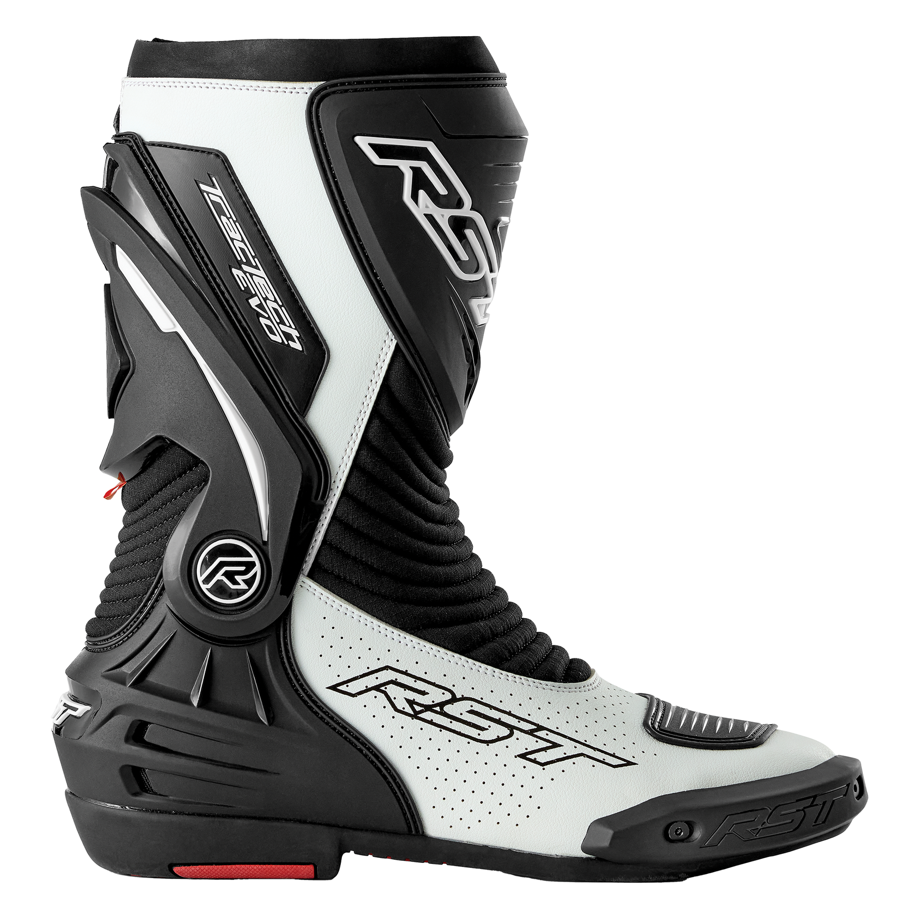 RST Tractech Evo D3O Boots - Black / White