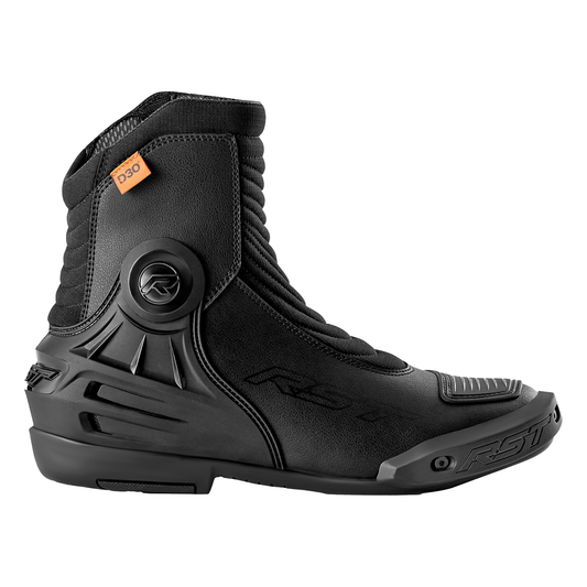 RST Tractech Evo Short D3O WP Boots - Black / Black