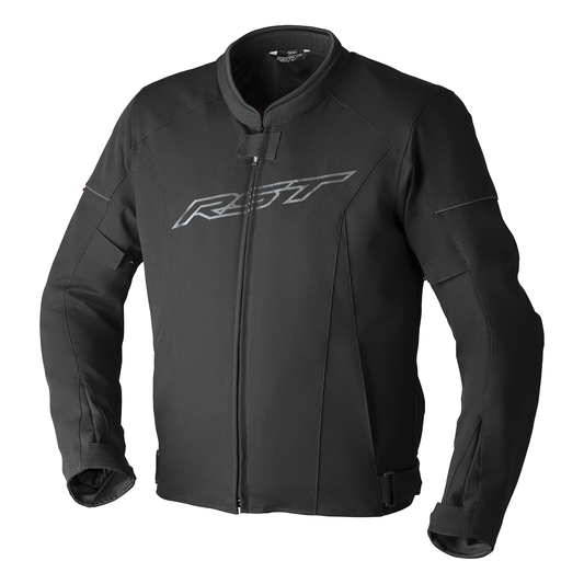 RST F4 D3O Textile Jacket - Black / Black