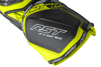 RST Pro Series GP D3O Gloves - Black / Flo Yellow