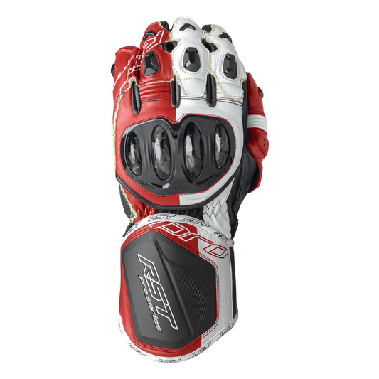 RST Pro Series GP D3O Gloves - Red / White