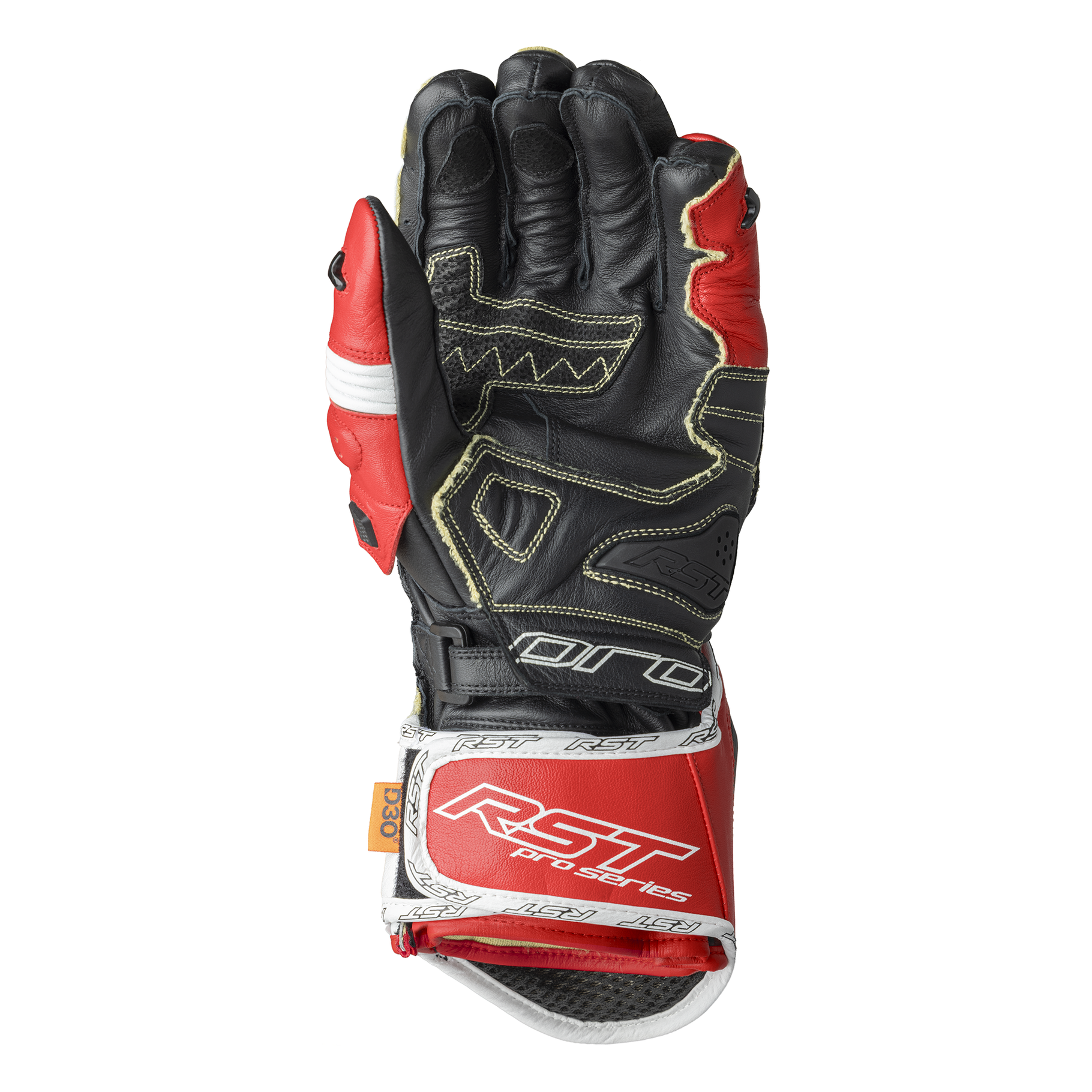 RST Pro Series GP D3O Gloves - Red / White
