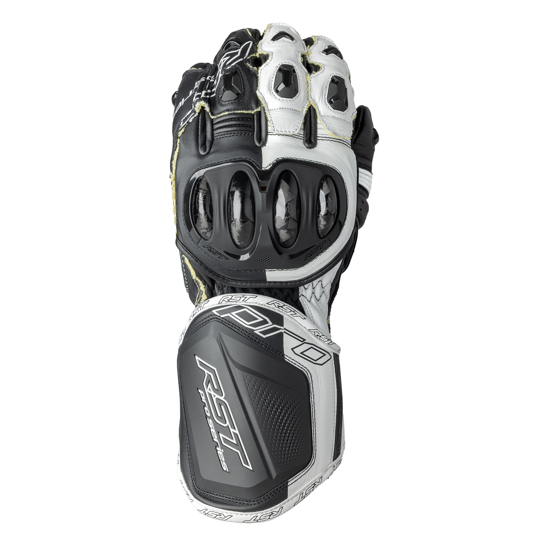 RST Pro Series GP D3O Gloves - Black / White