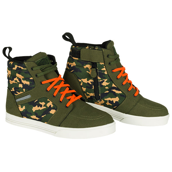 Segura Santana Ladies Waterproof Sneakers - Khaki / Camo