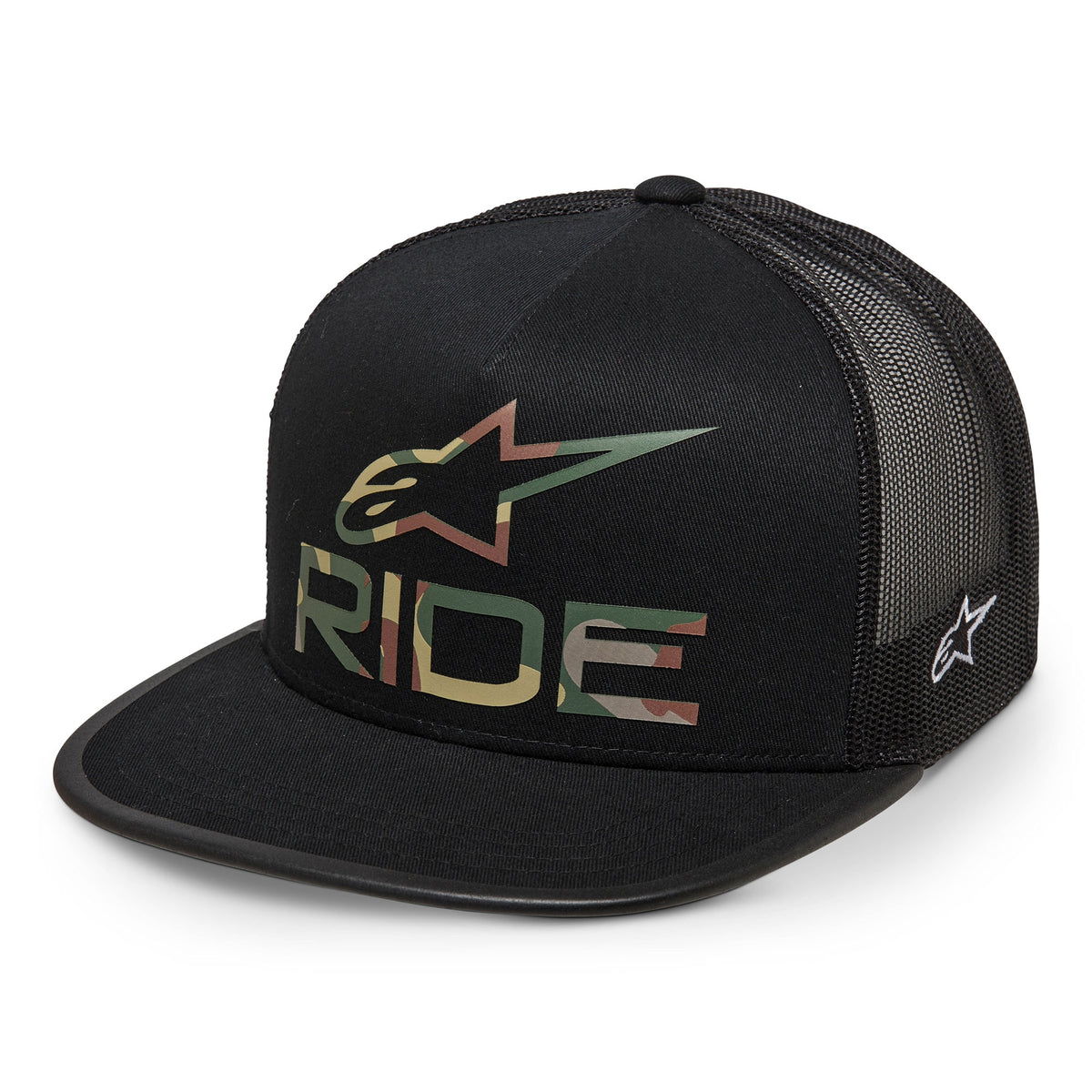 Alpinestars Ride 4.0 Camo Trucker Hat - Black