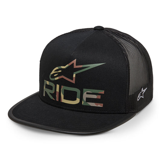 Alpinestars Ride 4.0 Camo Trucker Hat - Black