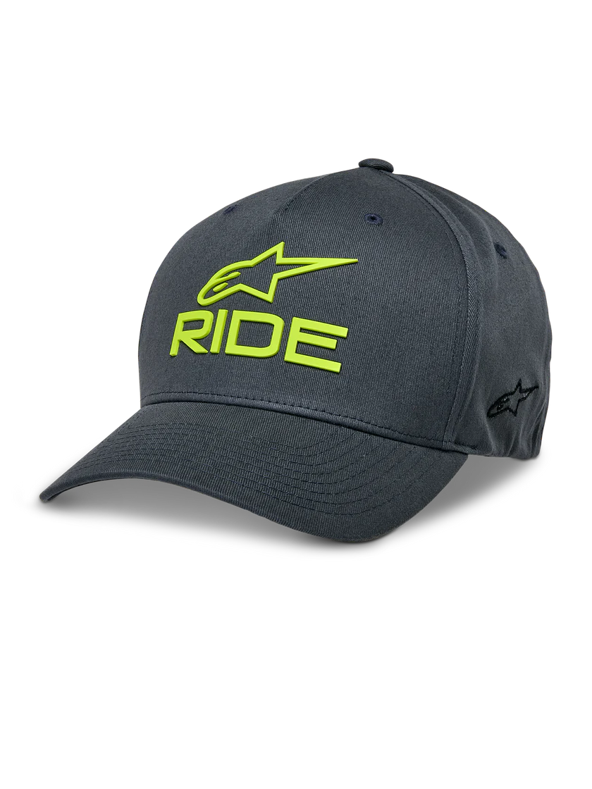 Alpinestars Ride Sonic Hat - Charcoal / Hi Vis Yellow