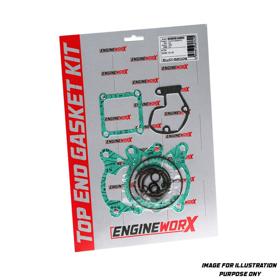 Engineworx Top End Gasket Kit RM80 91-02