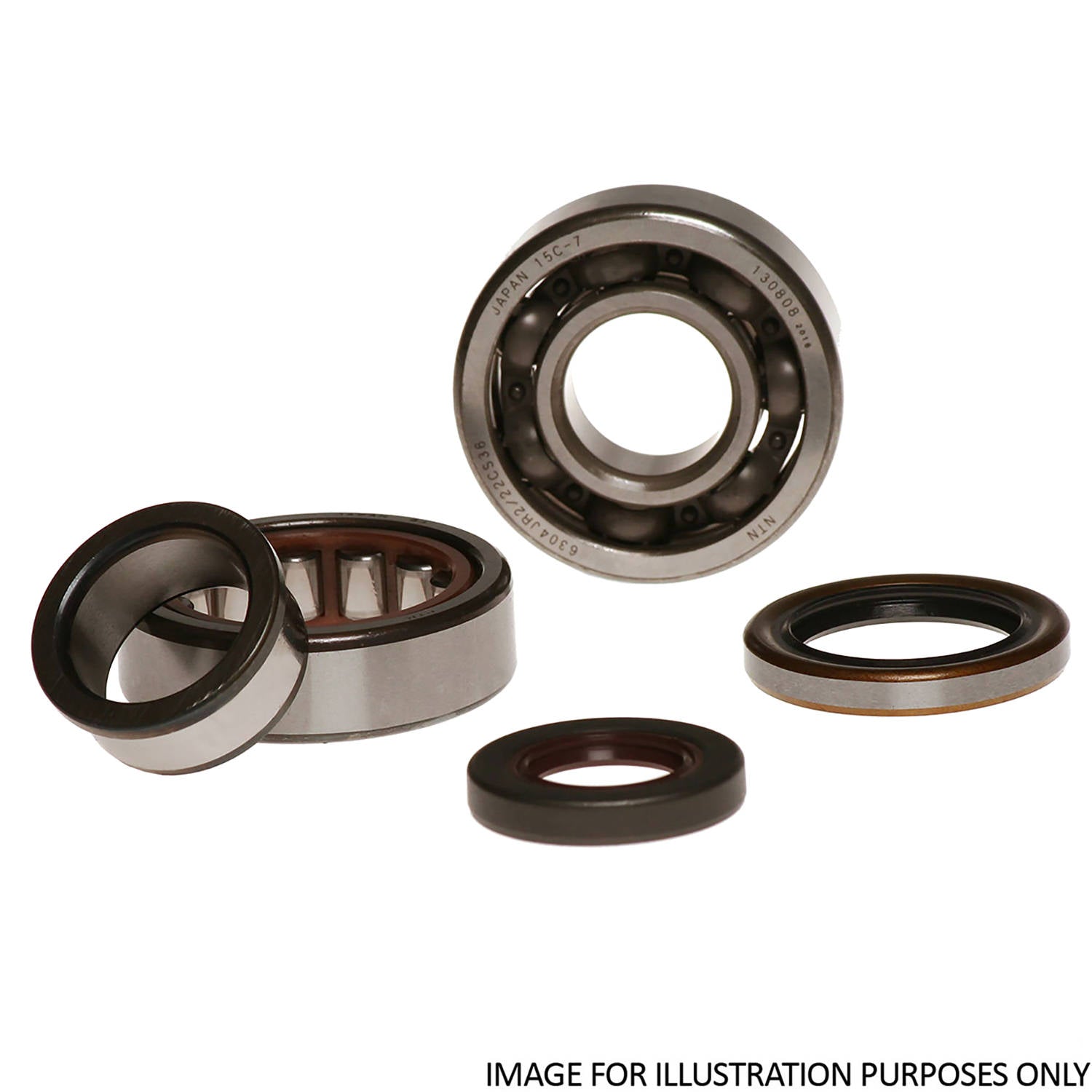 Engineworx Crank Bearing / Seal Kit EC250F 2014
