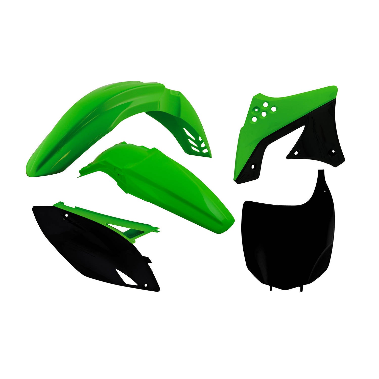 Racetech Plastic Kit KXF250 09-12