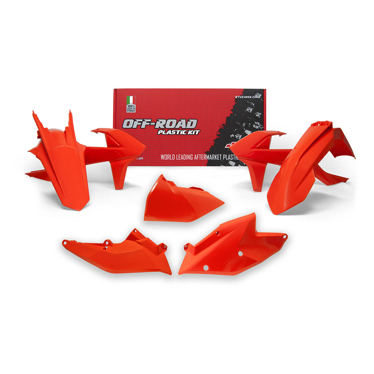 Racetech Plastic Kit EXC/EXCF/XC-W125-500 17-19