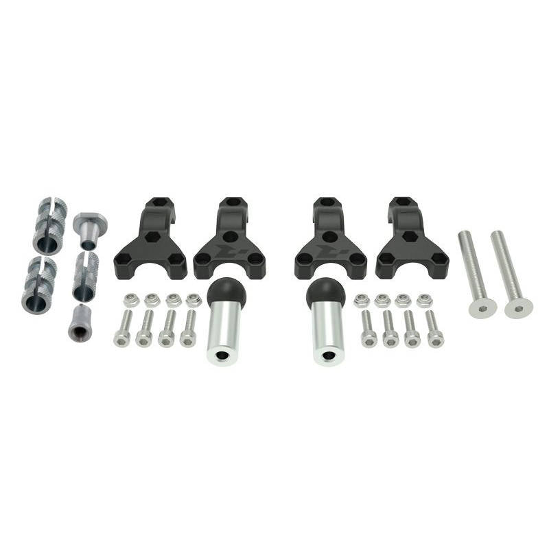 Racetech HP3 Mounting Kit (KTM Adv/Ducati Multi) 22-28 mm