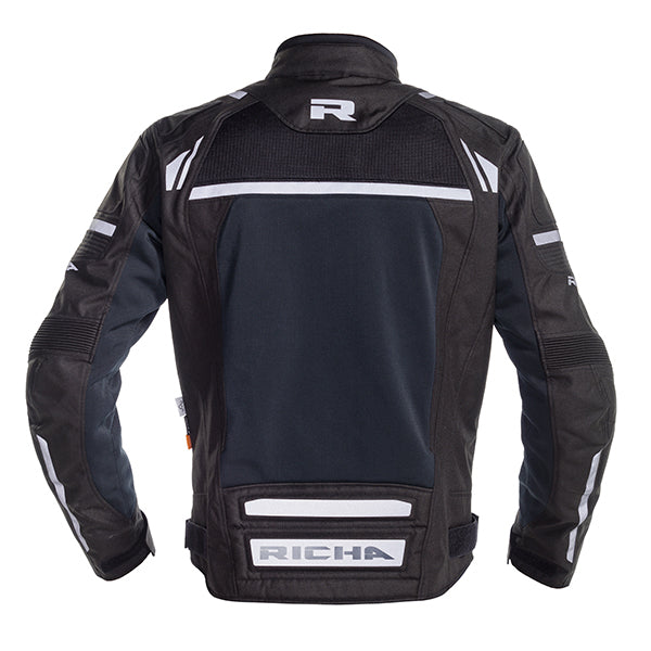 Richa Airstorm Waterproof Mesh Vented Jacket - Black