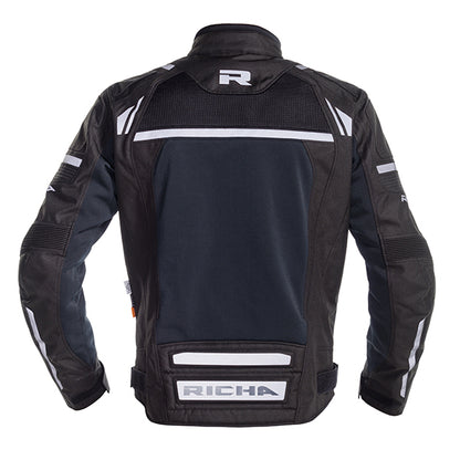 Richa Airstorm Waterproof Mesh Vented Jacket - Black