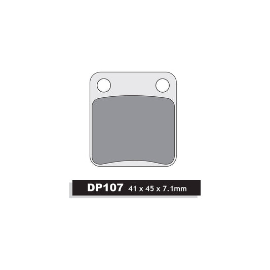dp brakes Brake Pads Standard DP107