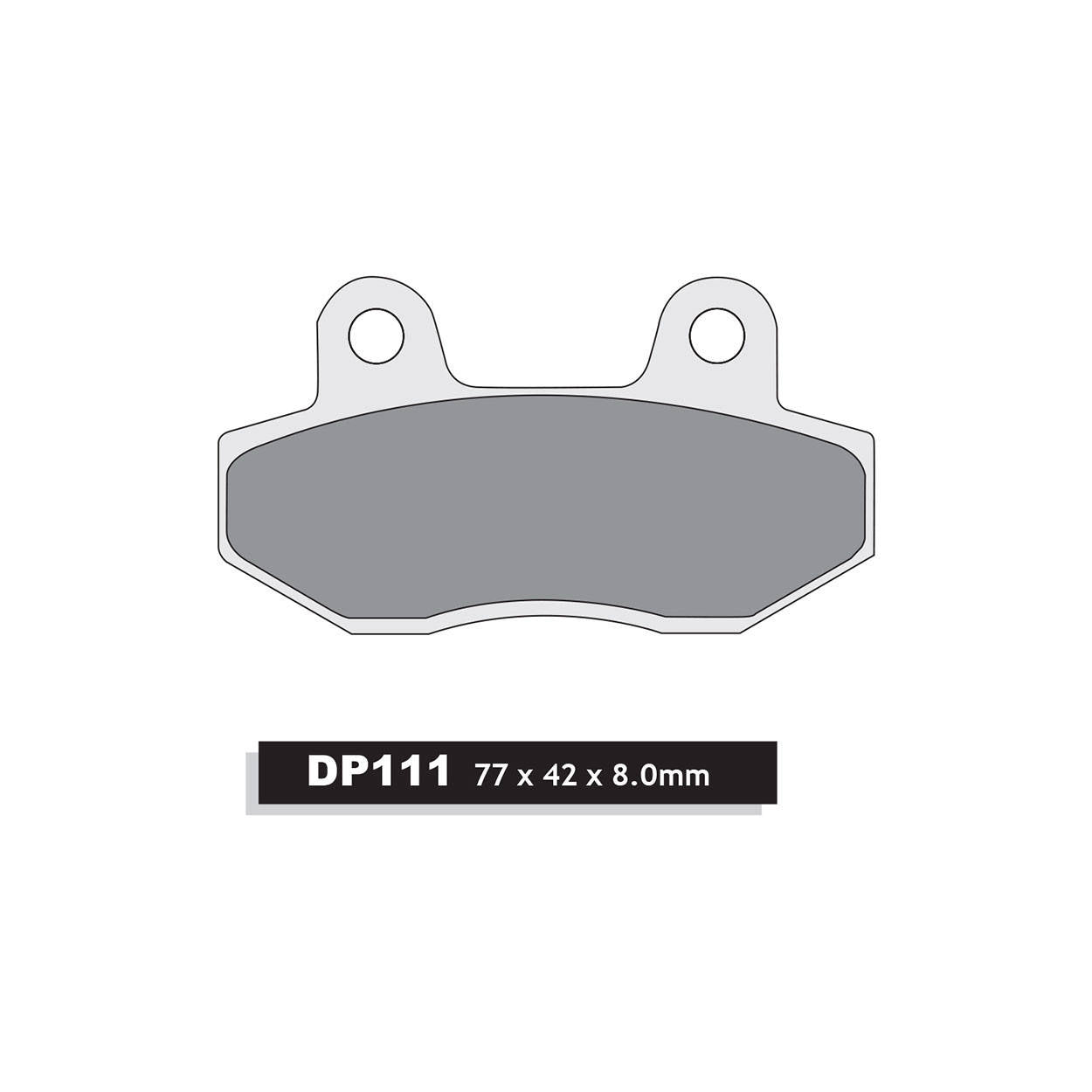 dp brakes Brake Pads Standard DP111