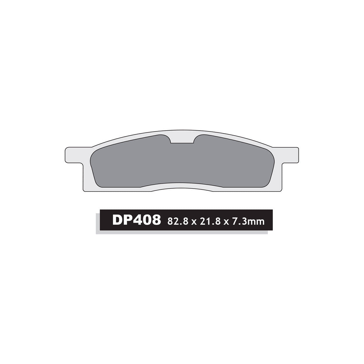 dp brakes Brake Pads Standard DP408