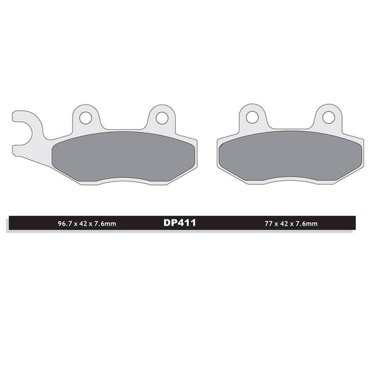 dp brakes Brake Pads Standard DP411
