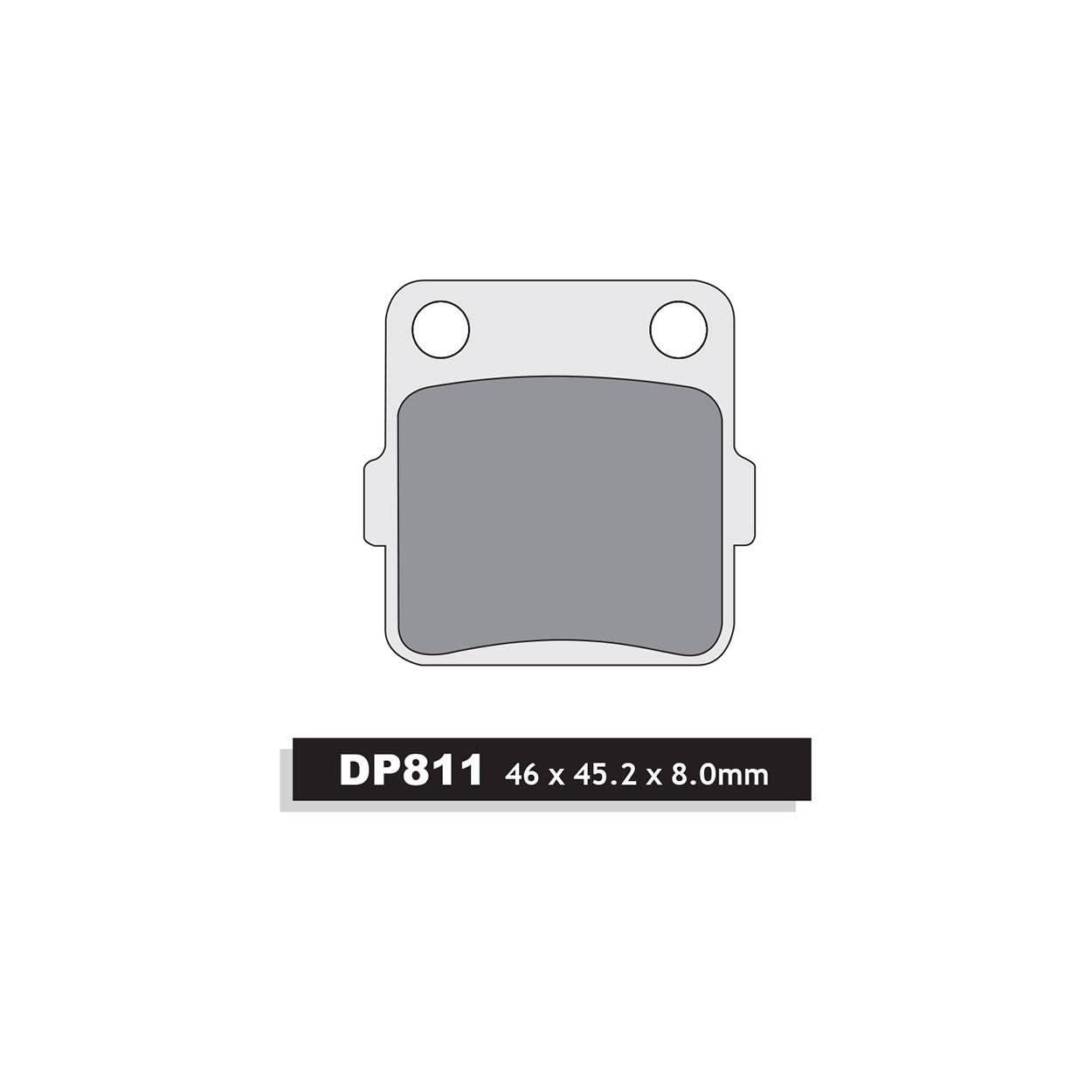 dp brakes Brake Pads Standard DP811