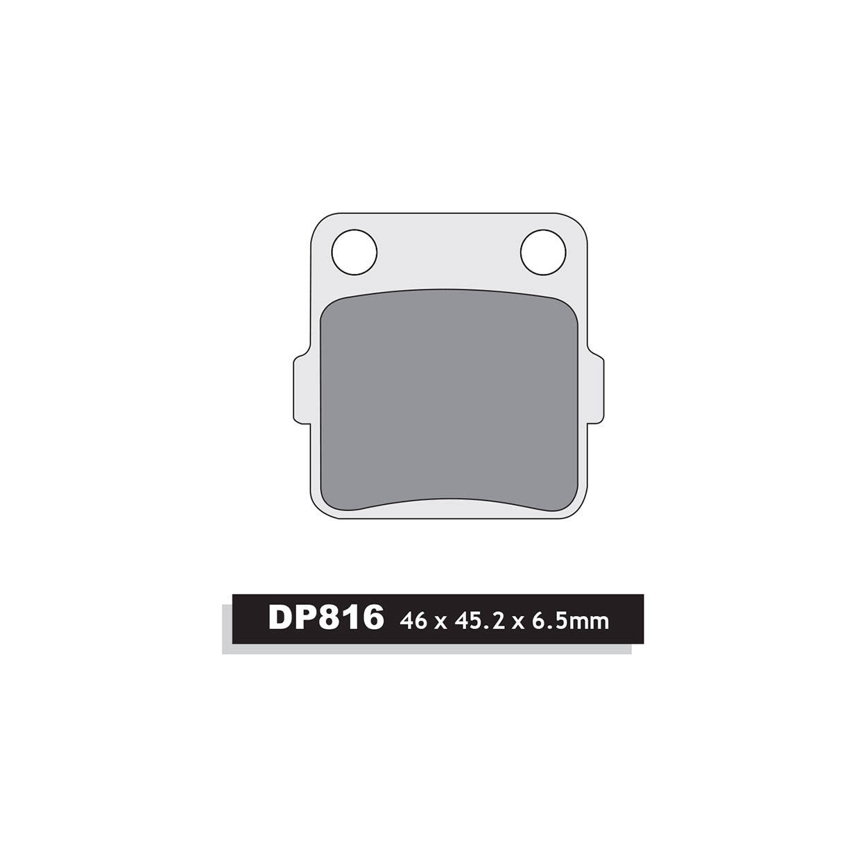 dp brakes Brake Pads Standard DP816