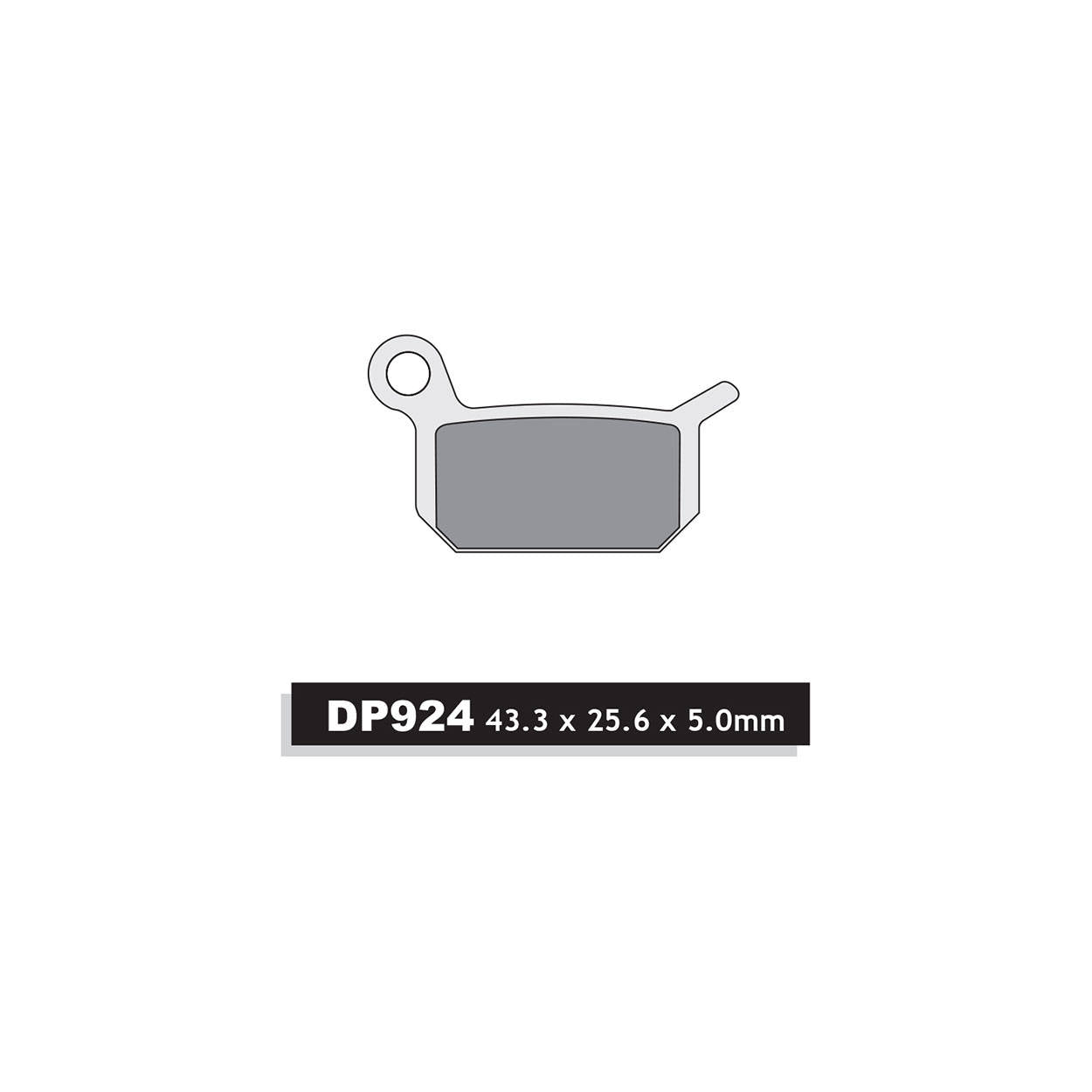 dp brakes Brake Pads Standard DP924