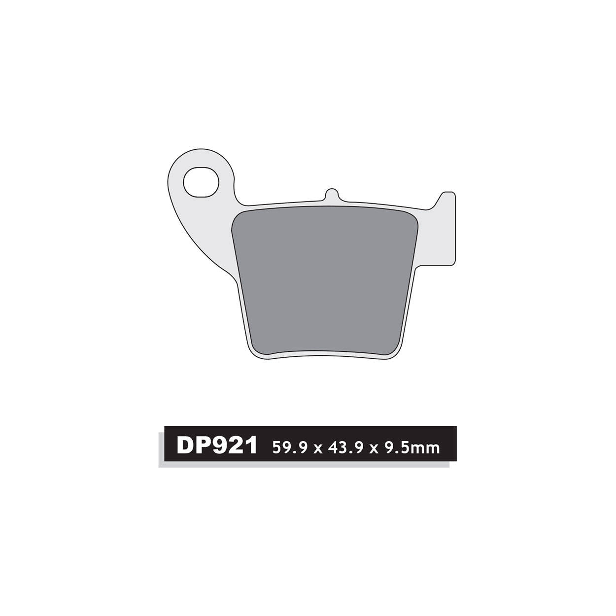 dp brakes Brake Pads SDP Pro-MX SDP921
