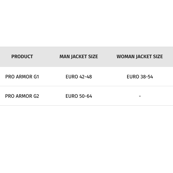 Dainese Pro armor Back Protector G1 - Black