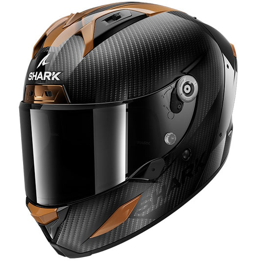 Shark Aeron Full Face Carbon Helmet DCD - Copper / Black