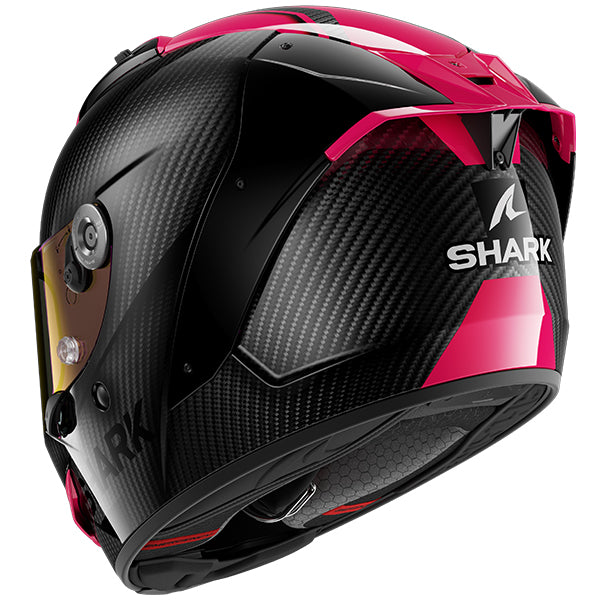 Shark Aeron Full Face Carbon Helmet DVB - Violet / Black